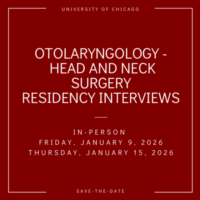 OHNS Interviews 2026